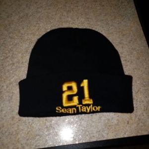 Washington Redskins Sean Taylor Sock Hat Black
